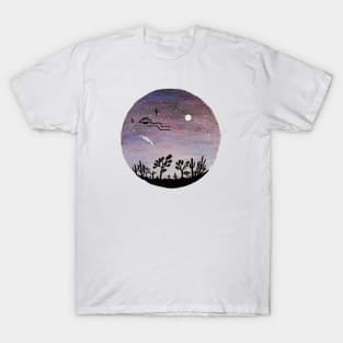 AZ Desert UFO Joshua Trees T-Shirt